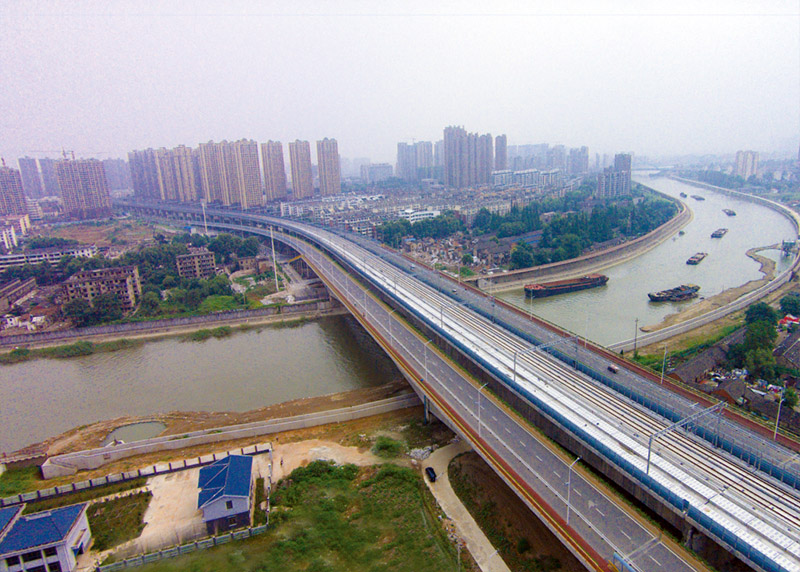 寧安高鐵青弋江特大橋