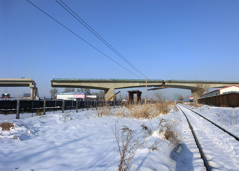 長春市機場大道轉體橋